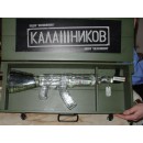 Водка Калашников 1л.в виде автомата калашников настоящая русская водка