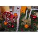 Новогодняя Подарочная корзина с шампанским Моет Шандон и Вдова Клико