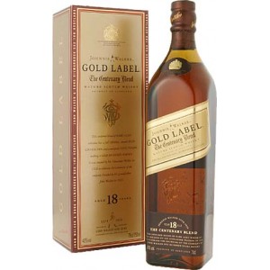 Виски Johnnie Walker Gold label Джонни Уокер Голд виски 0,75л.